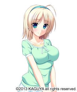 エロゲ―　金髪巨乳おっぱい美少女妹のおっぱい吸い付き乳首吸引しまくり、手コキしてザーメンで手を汚す美女