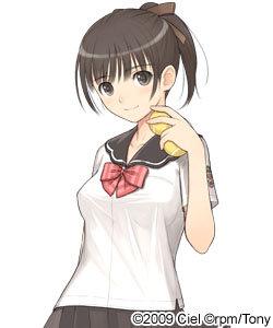 エロゲ―　同級生美少女が部屋でチンコにがっつきフェラ　カリを舐めまくって懸命にご奉仕　ご褒美チンコ挿入