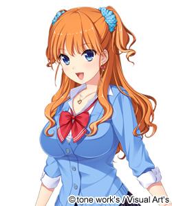 エロゲ―　ギャル系の後輩だがいいやつでベッドインしてチンコ挿入ラブラブSEXで中出しザーメン