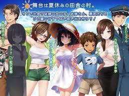 エロゲ―　メガネ巨乳おっぱいお姉さんのパイずりで顔射からの寝バックでパコパコSEX夏休み