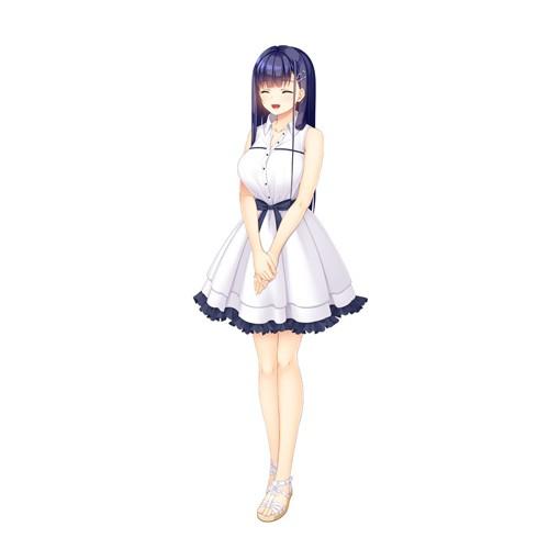 エロゲ―　部屋で手コキして貰ってからの騎乗位SEX　積極的に腰振る　案外スケベな巨乳おっぱい娘　