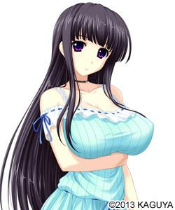 エロゲー　黒髪清楚巨乳美人が爆乳オッパイに挟んでくれてパイずり気持ちよくてぶっかけ射精