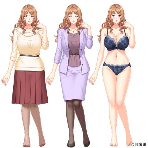 エロゲ―　くそエロいバツイチ子持ち美魔女人妻　チンコ咥えて離さない気持ちよくて口内射精