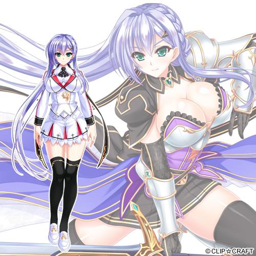 エロゲー　騎士姫様の黒ランジェリー脱がせて巨乳おっぱい丸見えチンコ挿入中出しぶっかけ射精