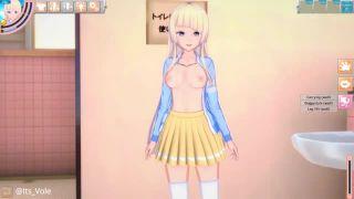エロゲ―　好きなタイプの美少女を作成、性格も思いのままに　自らトイレでご奉仕する美少女とか作れちゃう