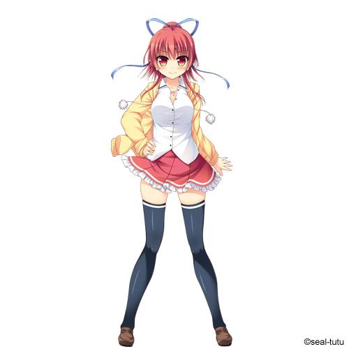 エロゲ―　ツンデレ美少女の縞パンツからクリ刺激して、チンコぶち込み中出しザーメンSEX処女膜貫通