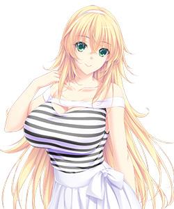エロゲ―　金髪巨乳おっぱいお姉さんがエロい体使って全身を洗ってくれるソープみたいな展開？