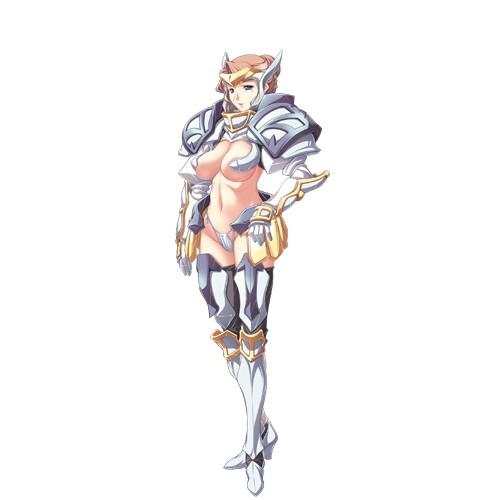 エロゲ―　巨乳おっぱい騎士人妻もチンコぶち込まれて奥突かれると気持ちよくて中出しザーメンでエロエロ
