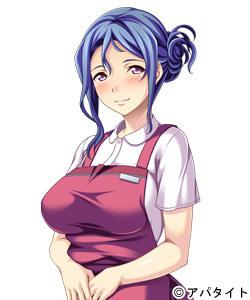 エロゲ―　巨乳おっぱい美女な義姉のパート中にアナルとマ〇コを玩具で責める　濡れ濡れで崩れ落ちる