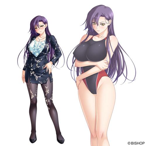 エロゲ―　クールビューティな巨乳おっぱい美人お姉さんを痴漢　手コキさせてチンコぶち込み中出し種付けSEX　処女膜貫通