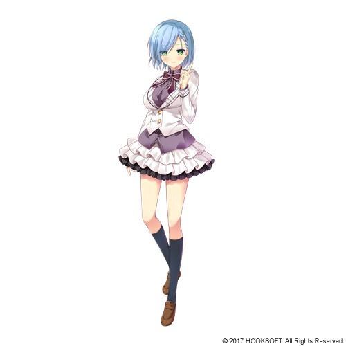 エロゲ―　自慢の巨乳おっぱいに目が行ってしまう　美少女副会長をご褒美チンポでハメハメしてあげよう