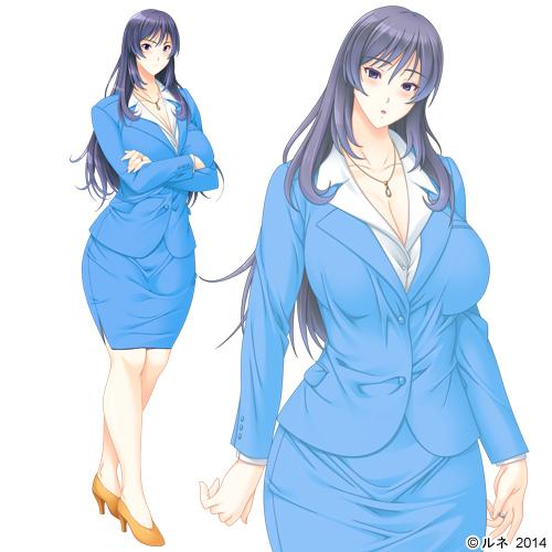 エロゲー　爆乳おっぱい女教師の巨乳チューチューしてチンコぶち込みぶっかけ射精、パイフェラさせて乳首責め