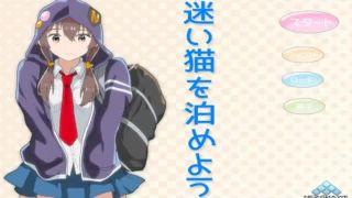 エロゲ―　迷い猫というなの家出娘を、招き入れチンコにフェラというご奉仕プレイさせる