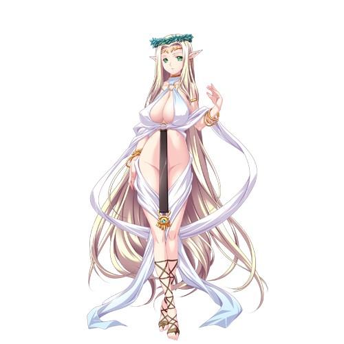 エロゲ―　女神と称されるハイエルフもおっぱいミルク生産機＆口内射精肉便器に