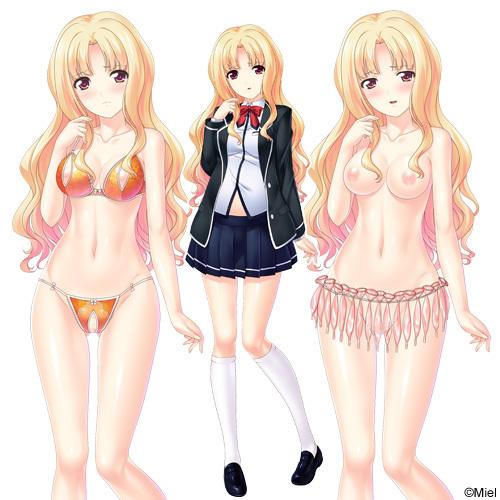 エロゲ―　金髪美人生徒会長にチンカス掃除させて、便女扱いのチンポぶち込み中出し処女膜貫通