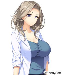 クールで妖艶な女医お姉さんの巨乳おっぱい吸い付いてチュパチュパ、手コキで気持ちよくいく～