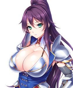 エロゲ―　爆乳おっぱいな姫騎士にパイずりさせて、ご褒美にチンコぶち込み中出しザーメンSEXして処女喪失