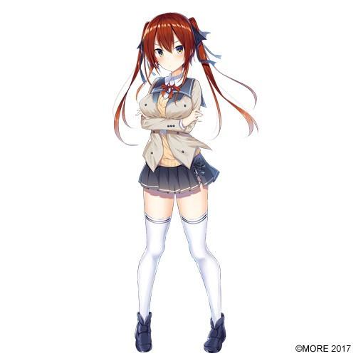 エロゲ―　エロ下着来て巨乳おっぱい押し付け手コキフェラする幼馴染　背面騎乗位SEXでザーメン中出し種付け