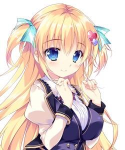 エロゲ―　金髪美少女純情可憐なお姫様　キスしながら素股でチンコ気持ちよくしてもらいザーメンぶっかけ