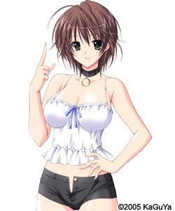エロゲ―　巨乳おっぱい美女お姉さんが露出度高いエロい恰好してれば、チンコ勃起するよという事でパイフェラしてもらう