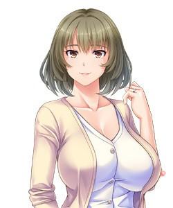 エロゲ―　電車で痴漢プレイ　爆乳おっぱい窓に押し付けチンコ挿入して腰振りまくり中出しザーメン種付けSEX