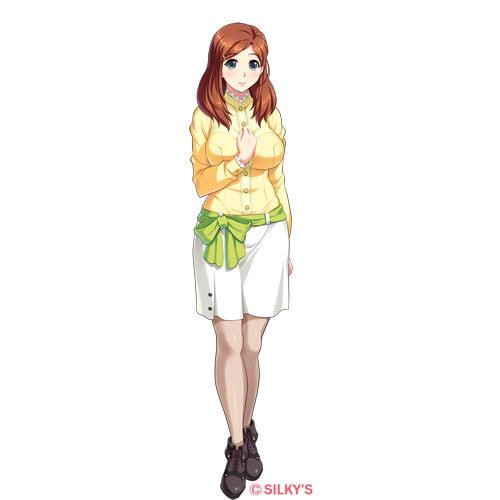 エロゲ―　巨乳おっぱい揉んで乳首にチンコ押し当て擦りまくる　ザーメンミルクをおっぱいにぶっかけ
