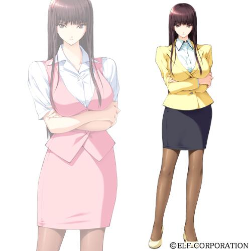 エロゲ―　夜の学校屋上で美人姉妹と乱交　チンコ咥えさせWフェラさせたり中出しザーメン種付けSEX