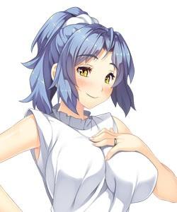 エロゲ―　隣のエロ人妻と一緒にWフェラ　チンコの先を丁寧に舐める2人の巨乳人妻　丁寧にチンカスを掃除していく