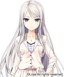 挑発足コキからの一気にバックでオトメになる銀髪美少女　hentaigame