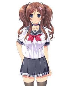 エロゲ―　ベッドの上で巨乳おっぱい堪能しながらチンコぶち込み中出しザーメン種付けする