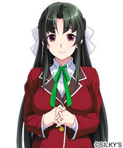 エロゲ―　テーブル下股を開かせ、足でパンツの上から刺激して感じてイっちゃう変態黒髪ロング美女に足コキさせる