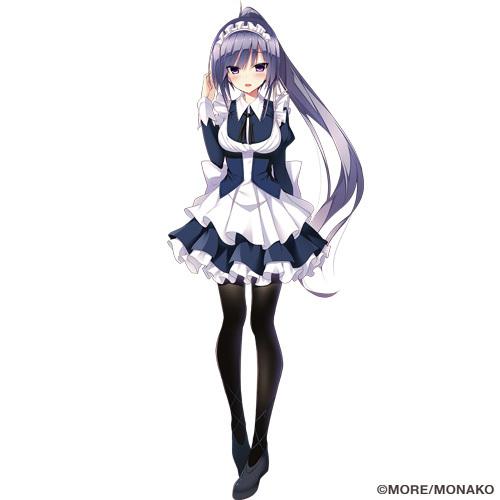 エロゲ―　巨乳おっぱい美人エロメイドが朝からエロ下着でキスしまくりチンコぶち込み中出しザーメン種付けSEX