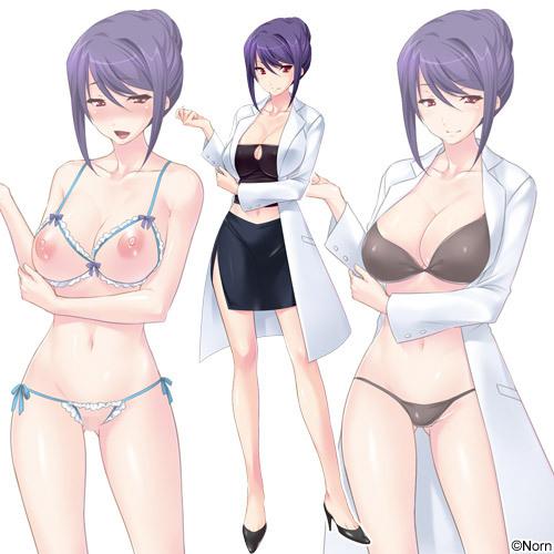エロゲ―　クールでエッチなお姉ちゃんがパイずり　パイ圧でおしっこ出ちゃうほど気持ちよくされる