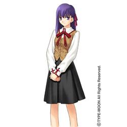 エロゲ―　英語版　巨乳おっぱい堪能して、手をつなぎながらチンポで膣奥を突きまくる　映画HF2章公開中