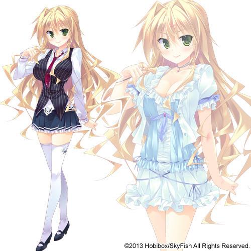エロゲ―　金髪巨乳おっぱい令嬢は結構ドスケベでトイレで主人公にハメられて喜ぶ牝な嫁候補　おい完璧じゃないか！