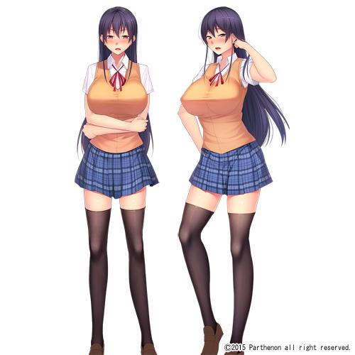 エロゲ―　皆の憧れの生徒会長も2人の時はチンコに自らマ〇コ突きさす只の牝という巨乳おっぱい美人