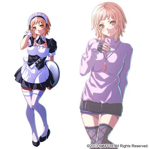 エロゲ―　モデル志望のメイド喫茶で働く学生がでか乳揉まれて痴漢されてそのまま感じるビッチ