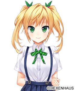 エロゲ―　金髪巨乳おっぱい美少女がチンコぶち込まれて感じまくりな足先ピーンと伸ばし顔がとろけそう