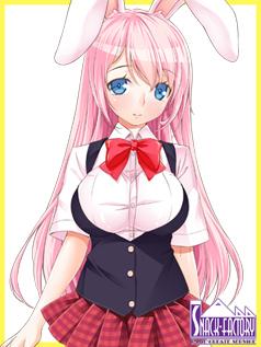エロゲ―　巨乳おっぱい美人うさ耳委員長はドスケベでチンポをおねだりするフェラフェラうさぎでした