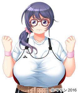 エロゲ―　とりあえず巨乳おっぱいは一流な眼鏡アスリートにパイずりと騎乗位SEXで腰振りまくり