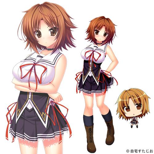 エロゲ―　素行不良だが根はとてもいい娘　自慢の巨乳おっぱいでパイずり　お礼にご褒美チンポハメハメ