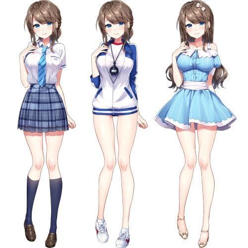エロゲ―　甘々なマネージャー　スク水巨乳おっぱい手コキや裸エプロンで後ろからパコパコ　こんなマネ欲しい