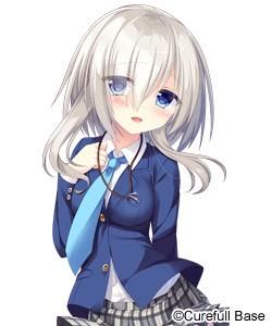 エロゲ―　銀髪美少女と６９でチンポしゃぶらせまくりご褒美に対面騎乗位SEXで中出しザーメン種付け