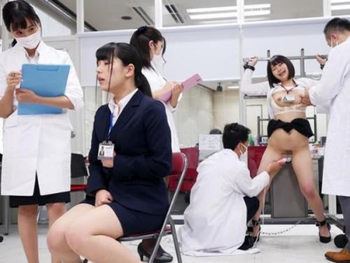 SOD女子社員がユーザー様の体験のために自ら身体を張って研究！様々イカセで感度抜群の女子社員は失神してしまうのか！？