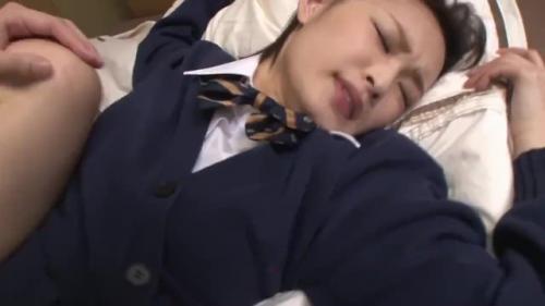 童貞くんが女子校生の先輩とエッチの練習をしていたら興奮しすぎて生挿入！？そのまま無許可中出し！