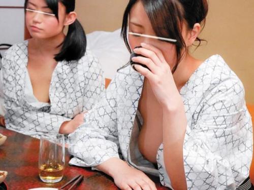 当然僕は生爆乳をガン見し過ぎて勃起！？ 肉食女上司が浴衣から乳首をちらつかせながら自らチ○ポを求めてきたｗ夢の3Pセックス