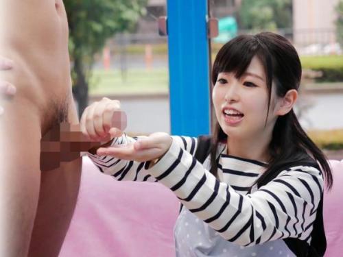 【マジックミラー号】専門学校近くで声をかけた心優しい未来の保育士が敏感チ○ポを励まし互いに何度も気持ちよくなる連続射精