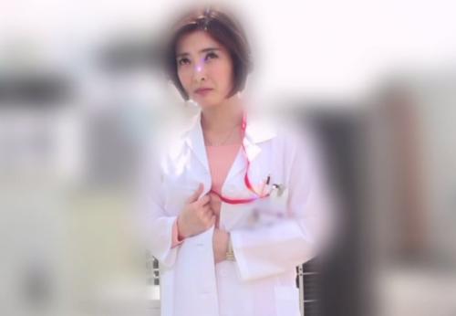 巨乳の女医が調教されてマ●コにチンポをねじり込まれて犯される