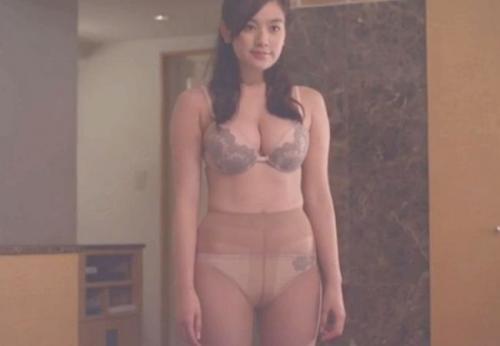 筧美和子　パンストの下着が異常にエロい脱衣シーンが最高すぎる