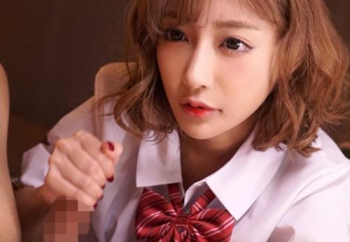 明日花キララ　制服イメクラで究極ボディ巨乳、美尻、腰使いを駆使し密着性感テクニック